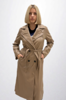 Serenity Leather Trench