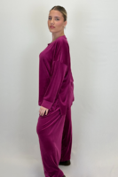 Plus Size Velvet Set